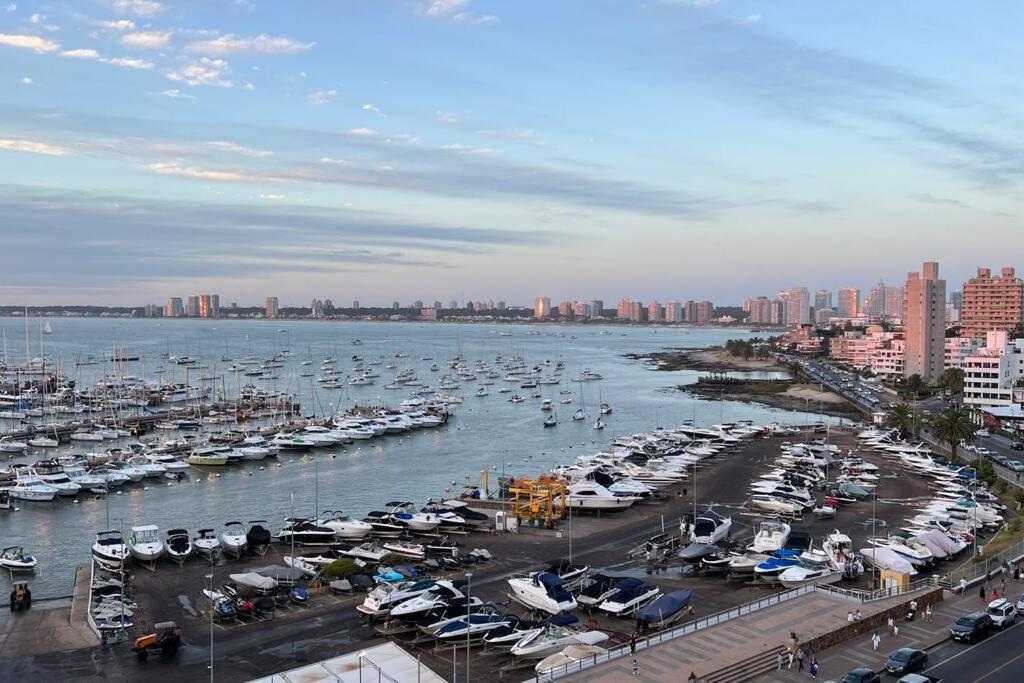 Apartamento Moderno Con Excelente Vista Al Puerto Punta del Este Exterior foto